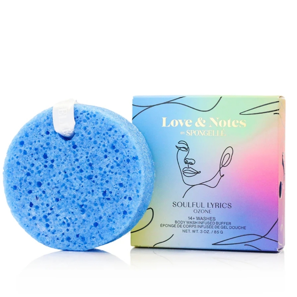 Spongelle Soulful Lyrics Love & Notes Body Buffer 3oz BRAND NEW/SEALED